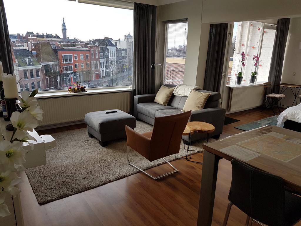 Schitterend Appartement in Binnenstad Groningen Buitenkant foto